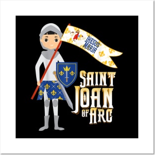 St Joan of Arc Am Not Afraid I Was Born Do This Saint Posters and Art